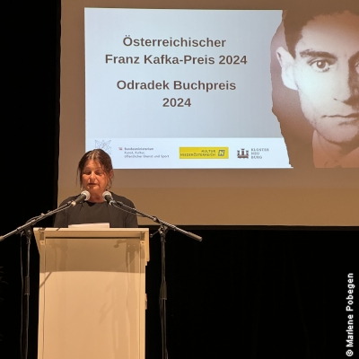 Radka Denemarková mit Odradek-Buchpreis zum Franz Kafka-Preis ausgezeichnet