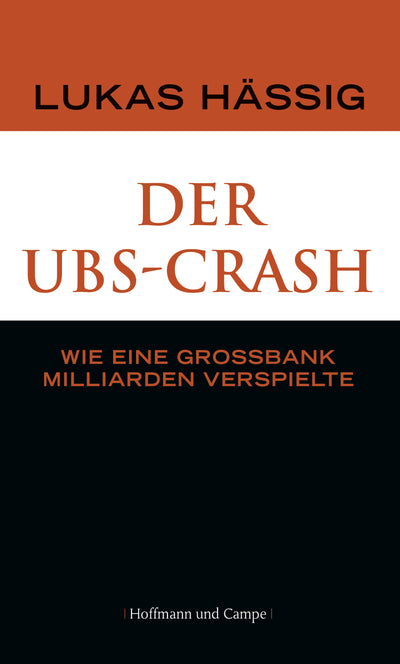 Cover Der UBS-Crash