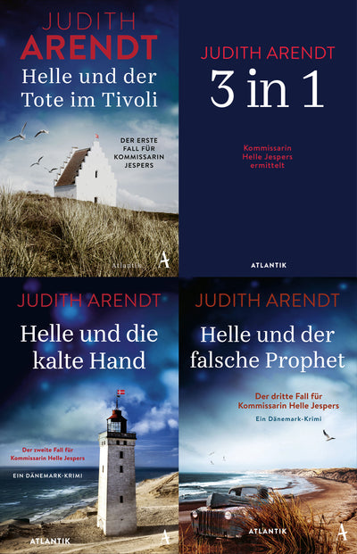 Cover Kommissarin Jespers ermittelt in Helle und der Tote im Tivoli - Helle und die kalte Hand - Helle und der falsche Prophet