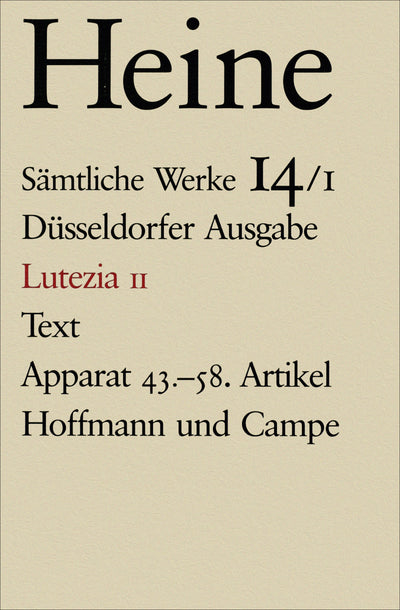 Cover Lutezia II Teil 1