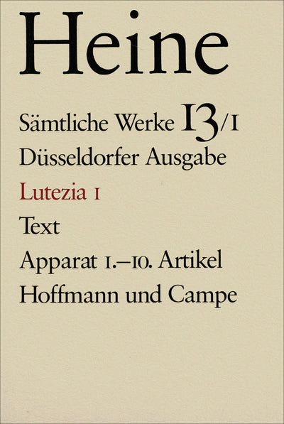 Cover Lutezia I Teil 1