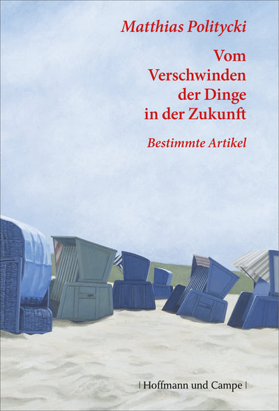 Cover Vom Verschwinden der Dinge in der Zukunft