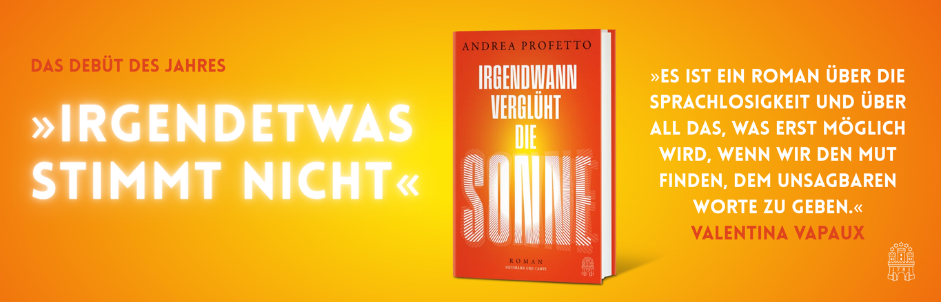 Andrea Profetto – Irgendwann verglüht die Sonne: Irgendwann verglüht die Sonne von Andrea Profetto – Roman über Sprachlosigkeit und den Mut, dem Unsagbaren Worte zu geben.