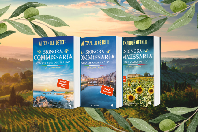 Toskana-Krimis von Alexander Oetker – spannende Fälle in italienischer Landschaft