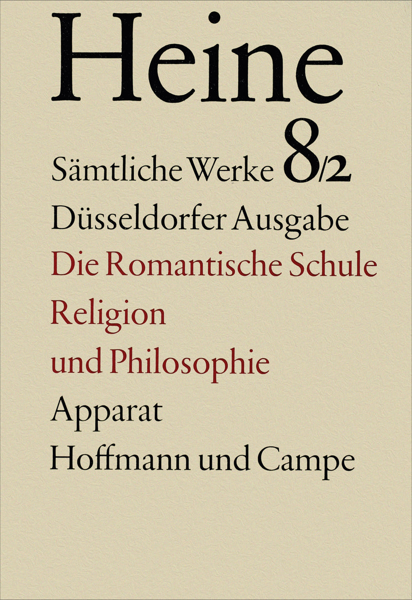 Die romantische Schule. Religion und Philosophie