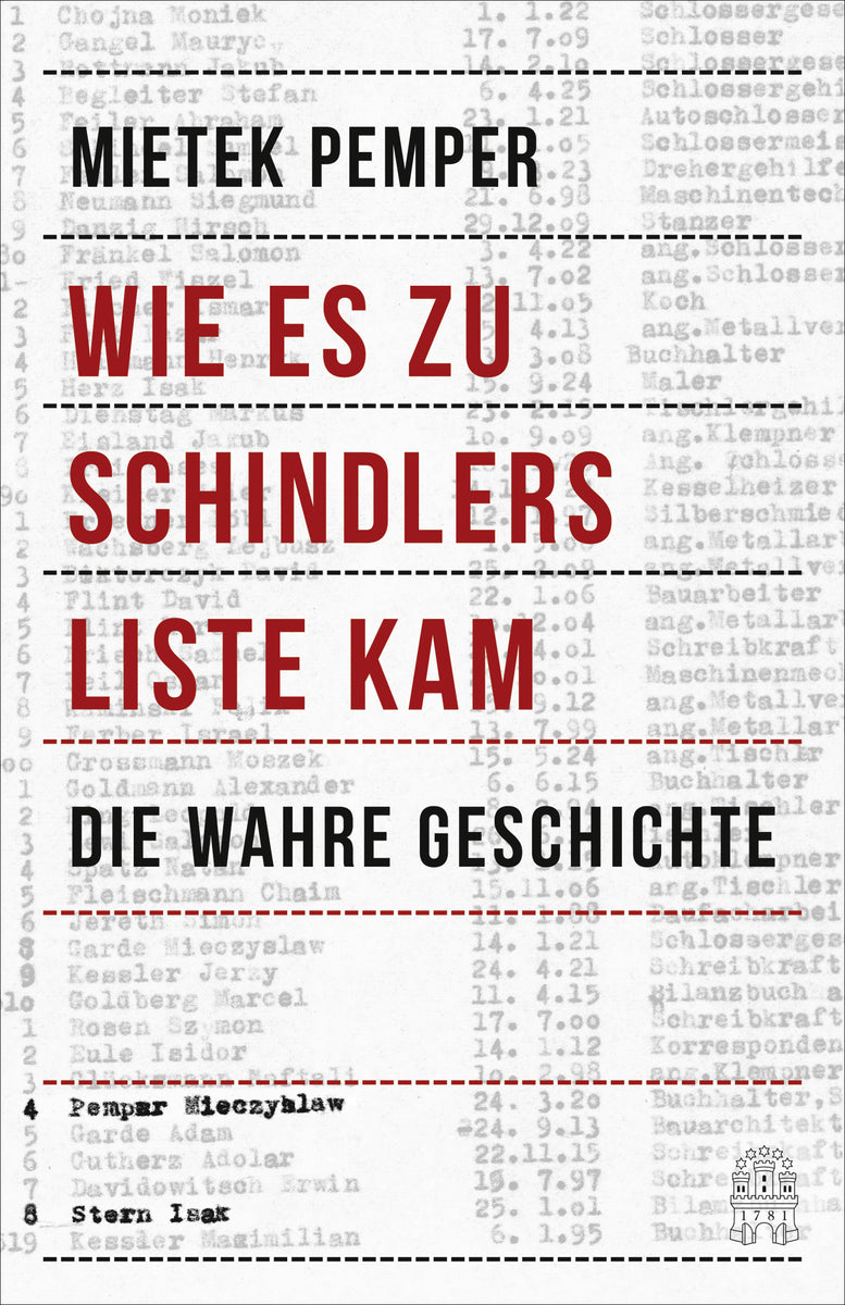 Coverbild Wie es zu Schindlers Liste kam
