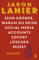 Buchcover Zehn Gründe, warum du deine Social Media Accounts sofort löschen musst - Taschenbuch