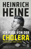 Buchcover Ich rede von der Cholera - Buch