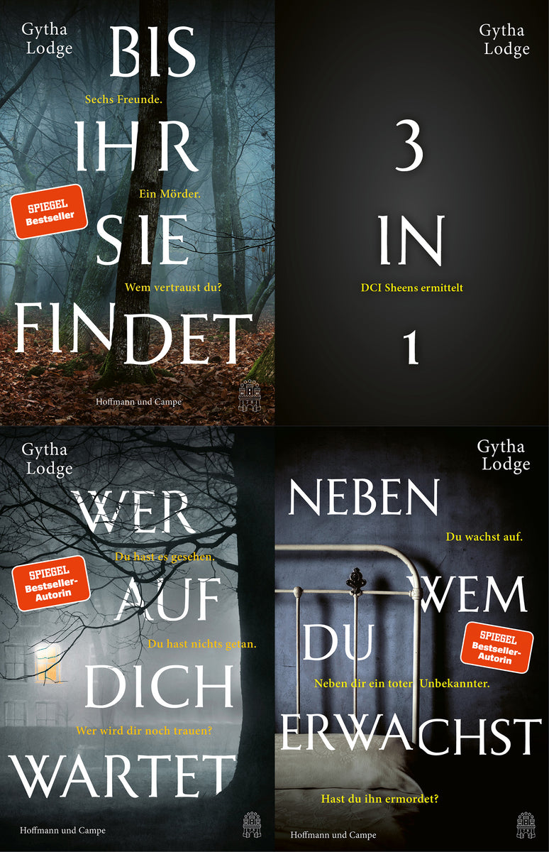 Coverbild DCI Sheens ermittelt in Bis ihr sie findet - Wer auf dich wartet - Neben wem du erwachst