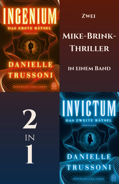 Cover Zwei Mike-Brink-Thriller in einem Band: Ingenium & Invictum