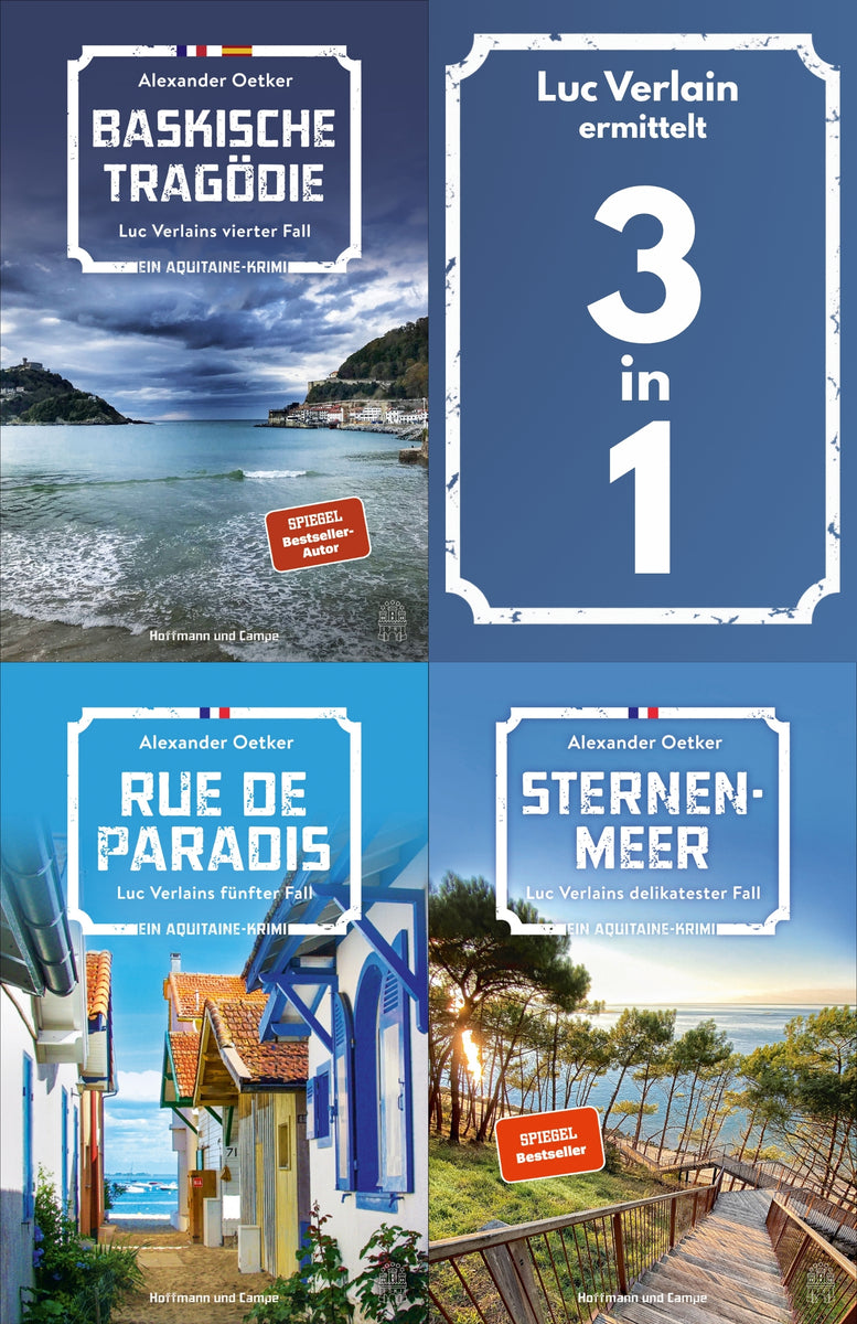 Coverbild Luc Verlain ermittelt in: Baskische Tragödie - Rue de Paradis - Sternenmeer