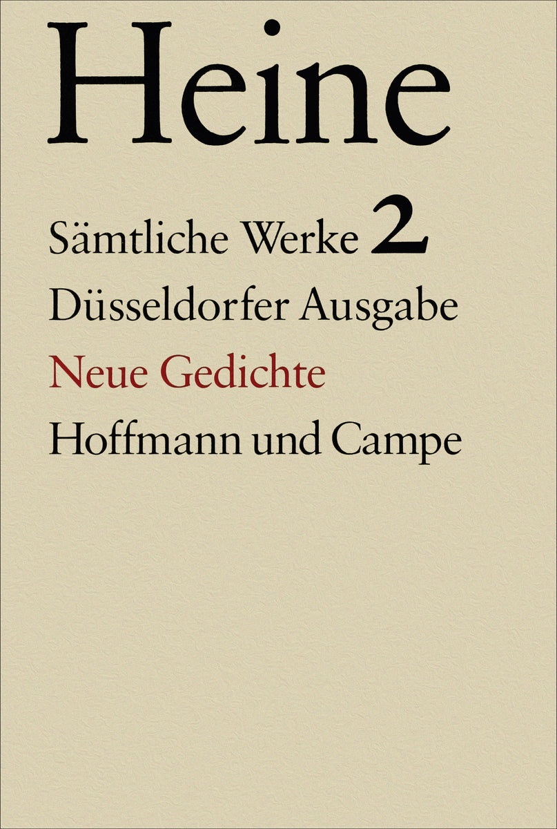 Coverbild Neue Gedichte