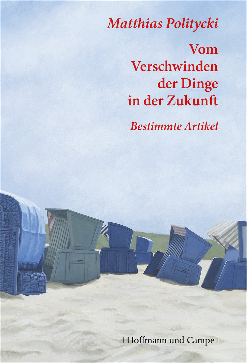 Coverbild Vom Verschwinden der Dinge in der Zukunft