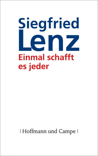 Coverbild Einmal schafft es jeder