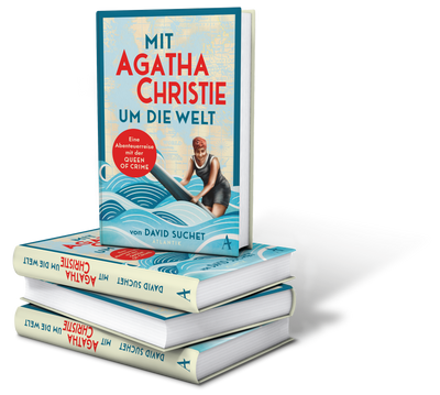 Cover Mit Agatha Christie um die Welt